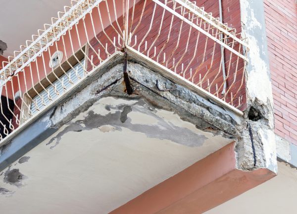 Concrete Balcony Repair in New Braunfels