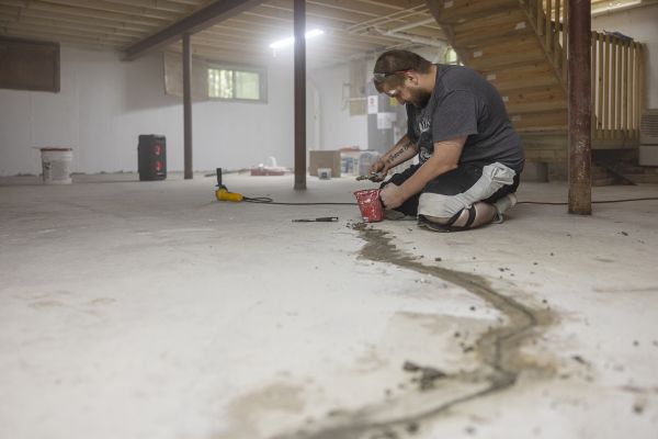 Concrete Floor Repair in New Braunfels