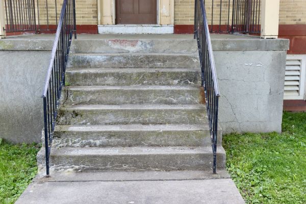 Staircase Concrete Repair in New Braunfels