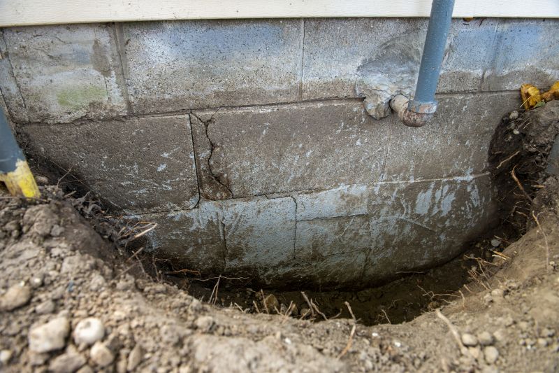 Foundation Wall Crack Repair