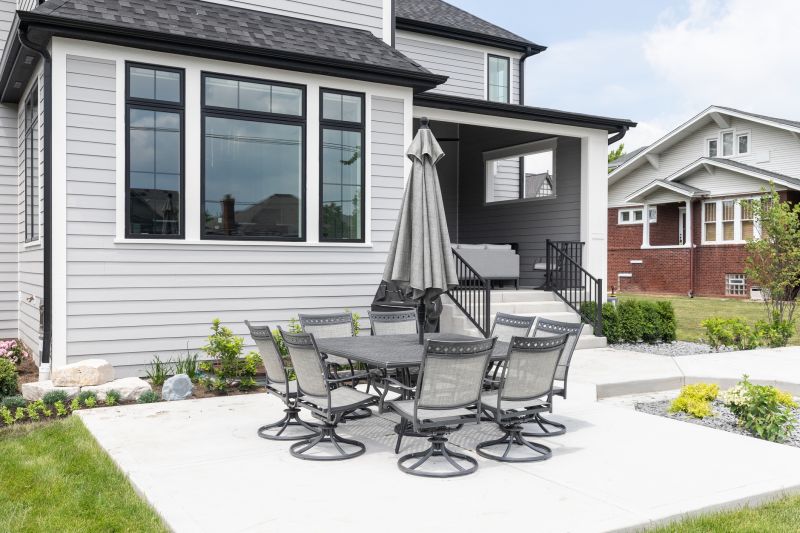 Patio Extension Pouring